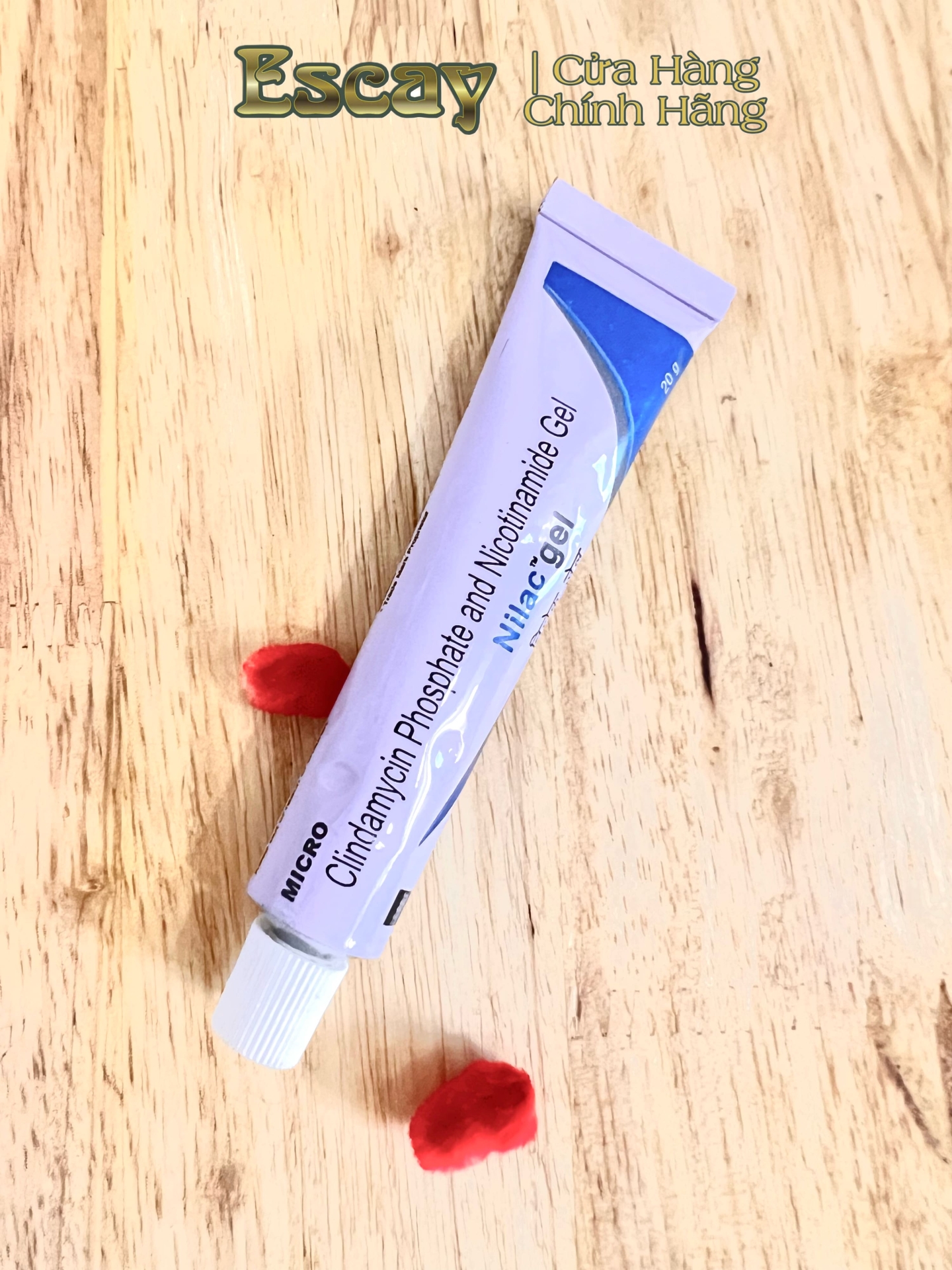 Nilac Gel sử dụng để trị mụn trứng cá.