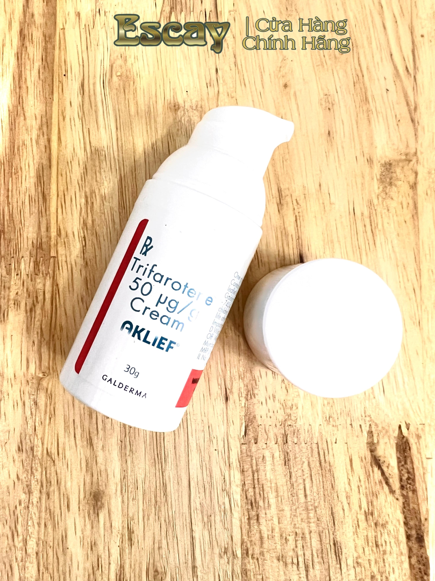 Aklief Trifarotene Cream dùng cho da mụn da lão hóa -30g
