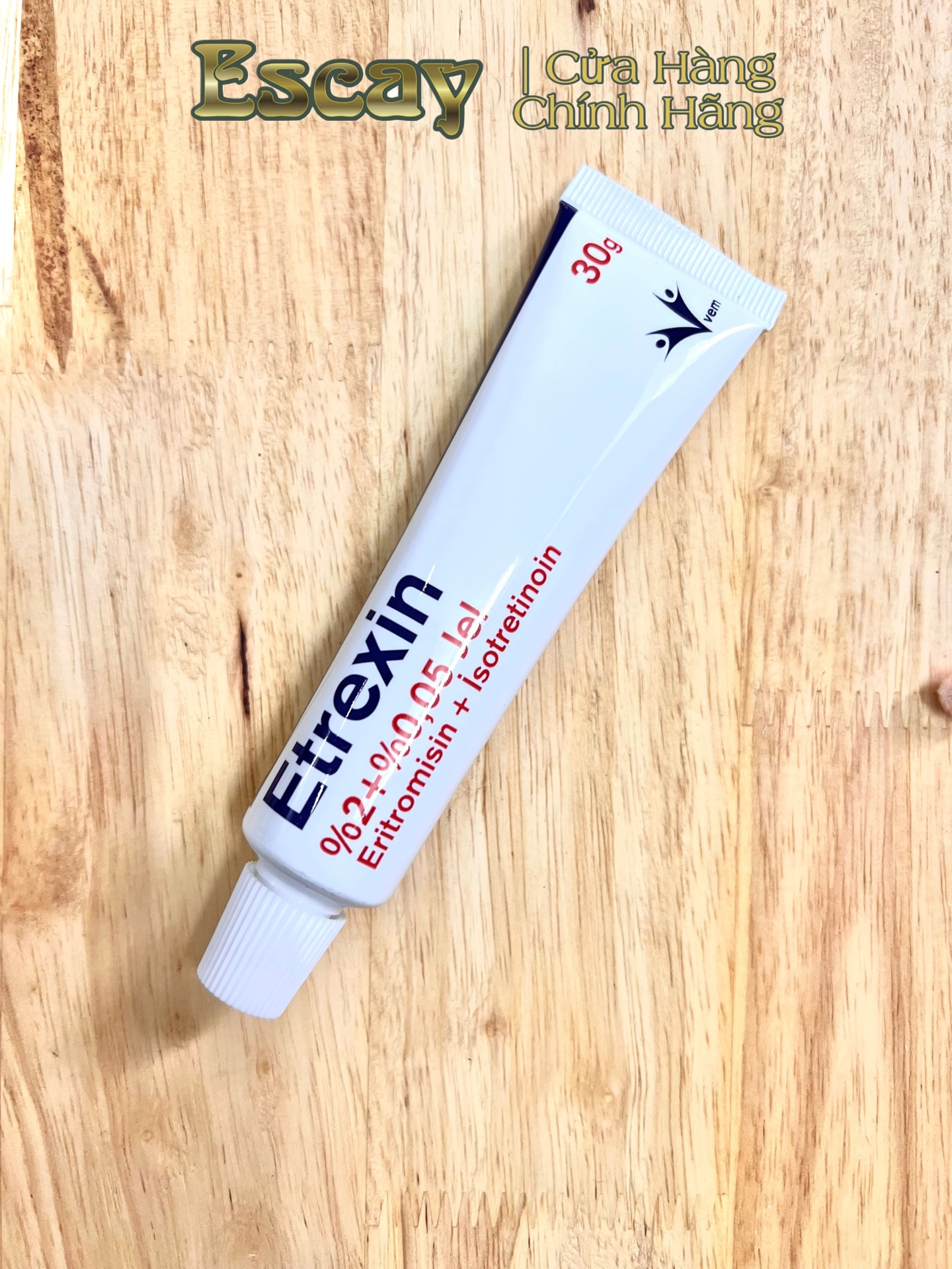 Etrexin Jel dùng cho da mụn 30g