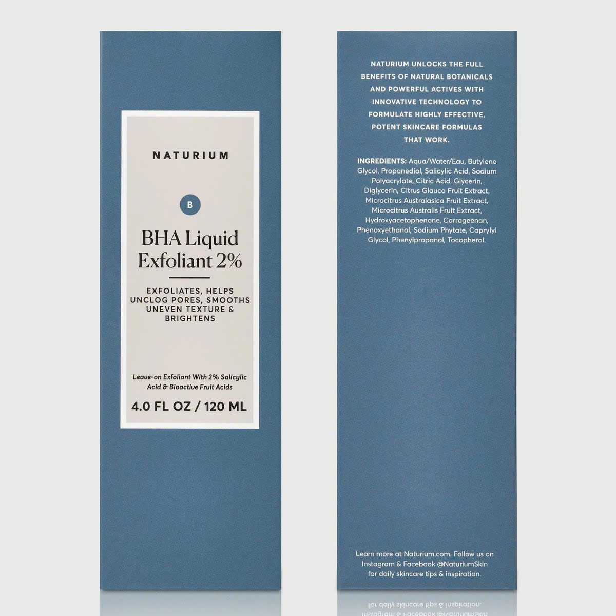 Naturium BHA Liquid Exfoliant 2% tẩy tế bào thủ nhỏ chết  lỗ chân lông, làm mịn và đều màu da  ( 120ml )