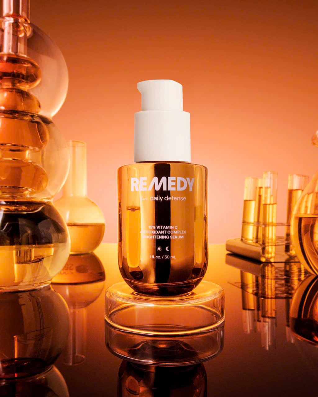Remedy TINH CHẤT LÀM SÁNG DA CHỨA 15% PHỨC HỢP VITAMIN C (30ml )
