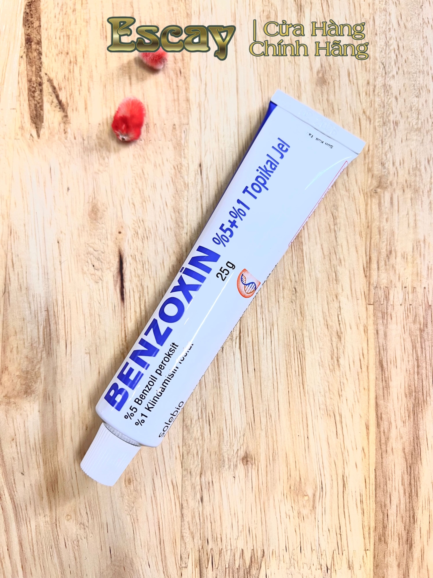 Kem trị mụn Benzoxin Topikal Jel 30g