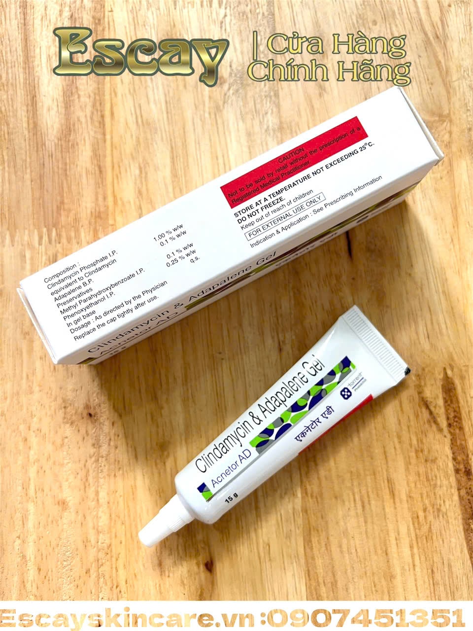 Acnetor AD Gel dùng để  trị mụn trứng cá mụn đầu đen , mụn đầu trắng