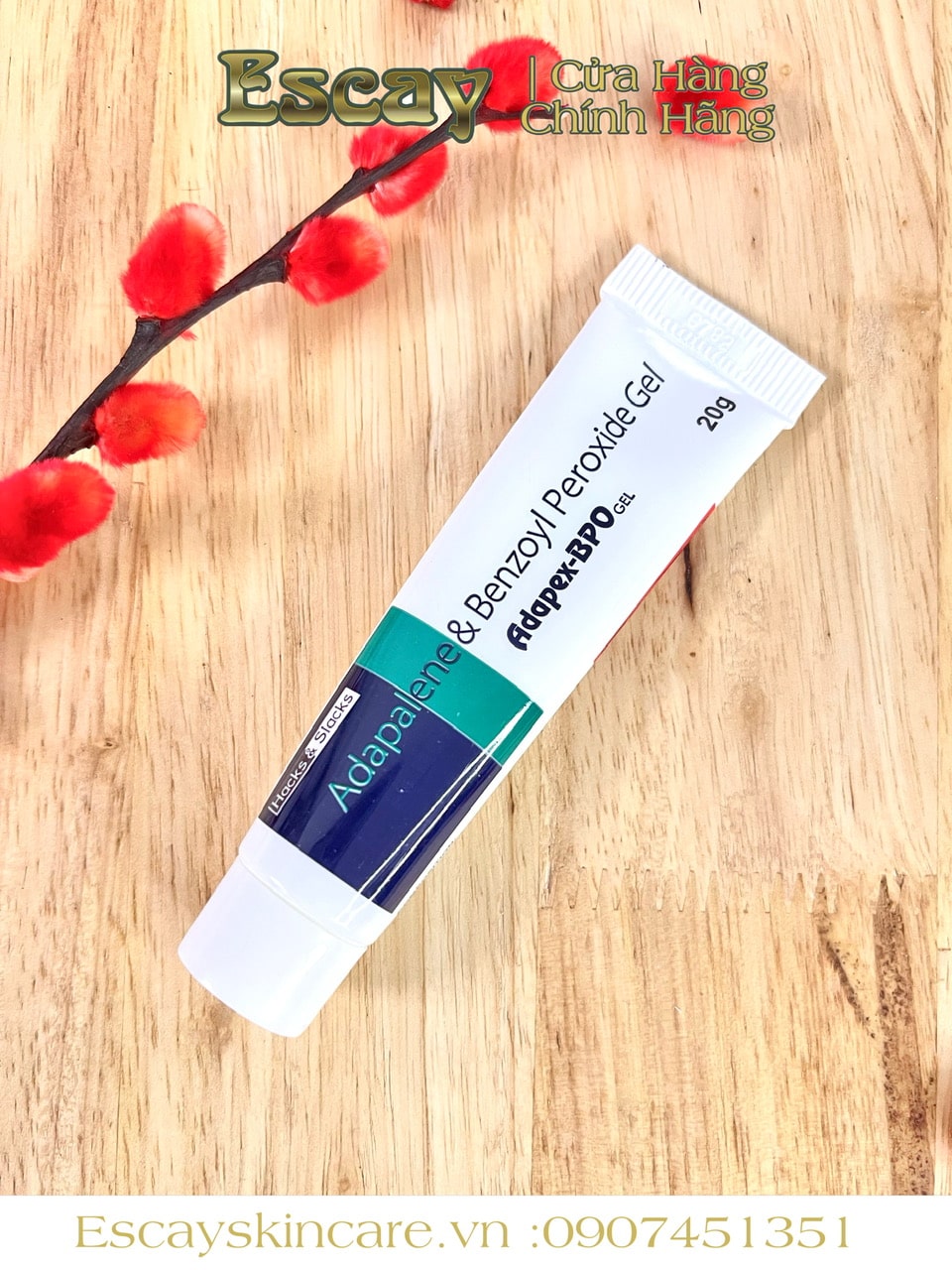 Kem trị mụn Adapex BPO 20g