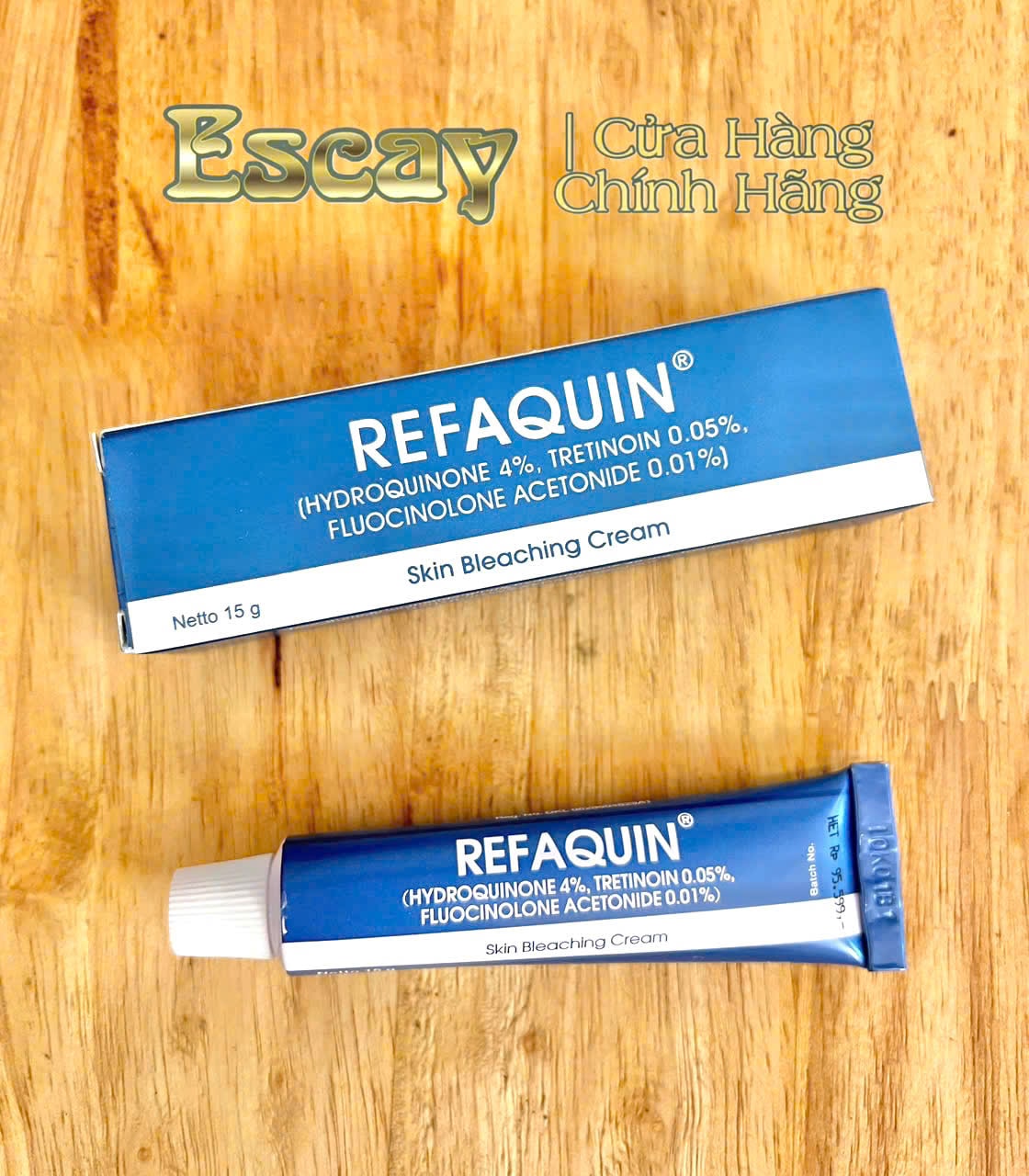 Refaquin kem sáng da mờ thâm nám