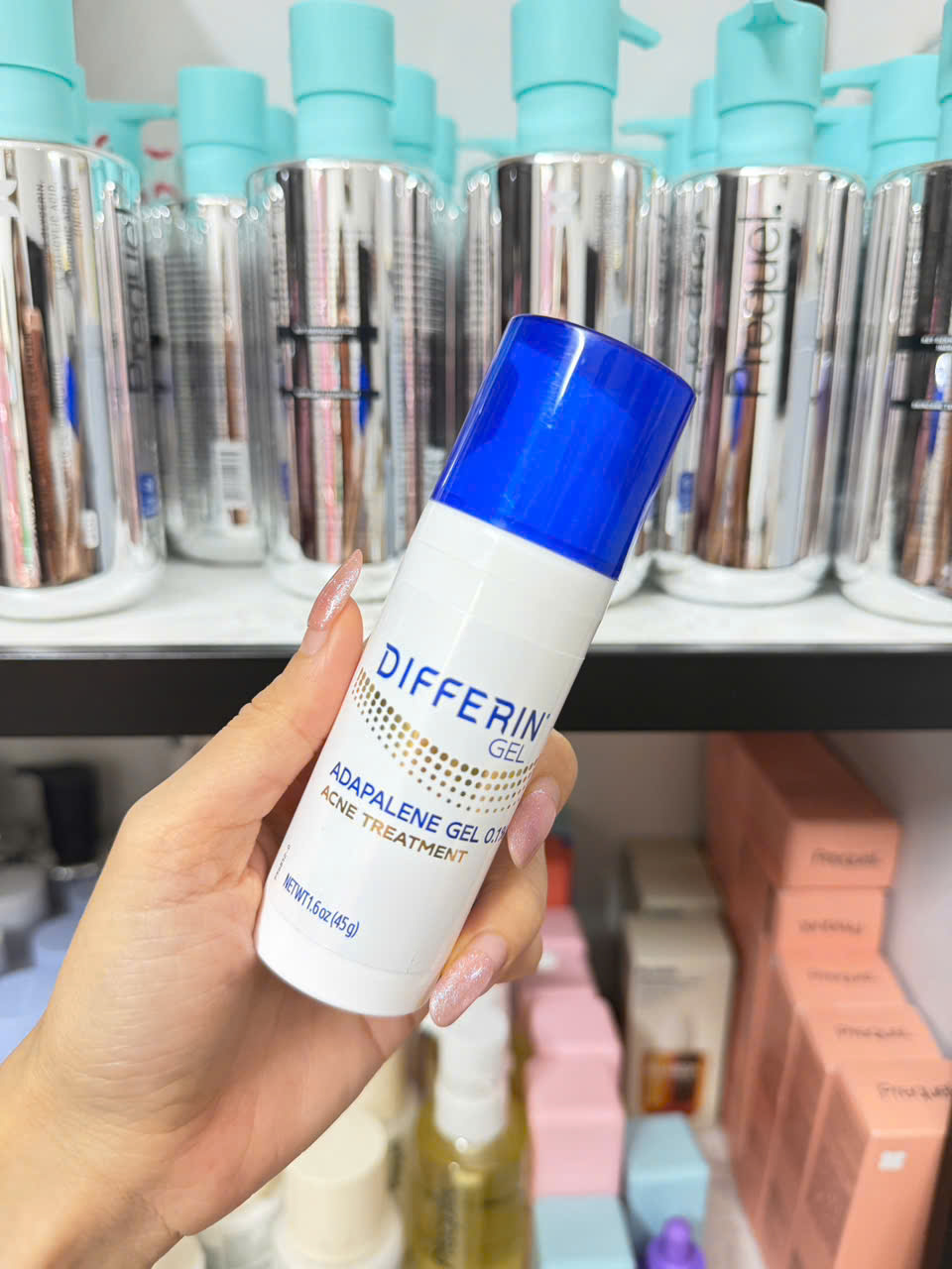 Differin gel Mỹ 15g - Adapalene 0.1% trị các loại mụn acne treatment