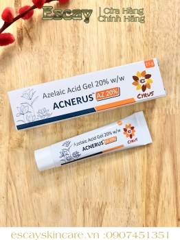 Acnerus Azelaic 20% Cyrus - trị mụn trứng cá - thâm mụn