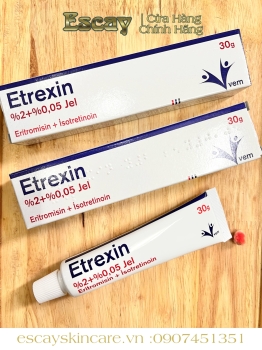 Etrexin Jel dùng cho da mụn 30g