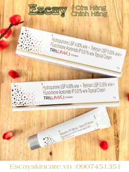 Kem Triluma Ấn Độ Hỗ Trợ Trị Nám - Mờ Thâm  - Sáng Da ( 15g )