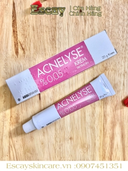 Acnelyse tretinoin Thổ Nhĩ Kỳ Krem- Trị mụn -Chống Lão Hoá Da -( 20g) (Acnelyse 0.05%)