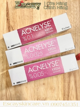 Acnelyse tretinoin Thổ Nhĩ Kỳ Krem- Trị mụn -Chống Lão Hoá Da -( 20g)