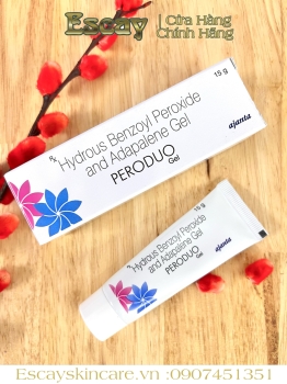 Peroduo Benzoyl Peroxide And Adapalene Gel 15g – Gel trị mụn