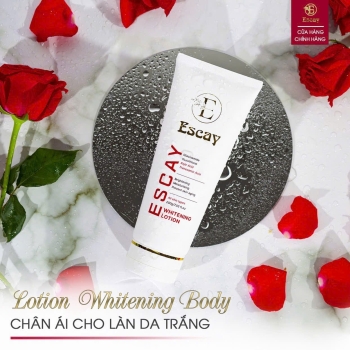 Kem body Escay dưỡng trắng da - nâng tone makeup da body 200ml
