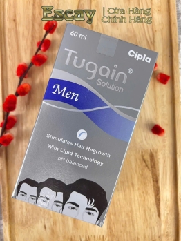 Xịt Mọc Tóc Tugain Men Solution Minoxidil 5% , 0.1% Finasteride Lọ 60ml