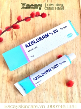 Kem Azelderm 20% Azelaic - Trị Thâm Mụn - Mờ Thâm sạm ( 30g )