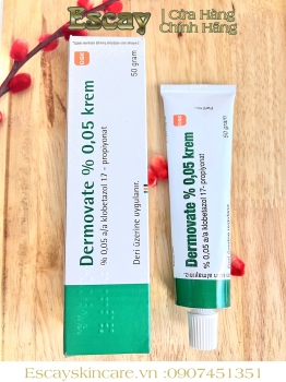 DERMOVATE CREAM 0,05 50G - KEM TRỊ VẢY NẾN