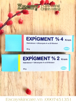 Expigment %2 - %4 Krem 30g - Kem trị nám - Sáng Da - Mờ Thâm