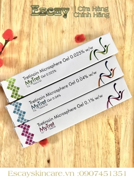 Tretinoin Mytret Microsphere Gel giảm mụn - chống lão hóa da