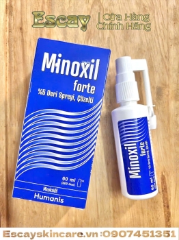 Minoxil forte xịt mọc tóc châu âu , giảm rụng tóc giúp mọc tóc