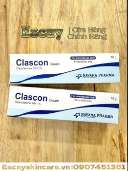 CLASCON CREAM CLASCOTERONE 1% Trị Mụn Nội Tiết - Giảm Nhờn