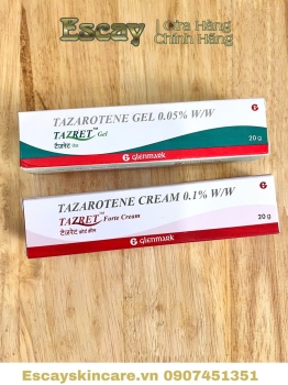 Kem Tazret Forte cho da vẩy nến và mụn trứng cá.