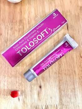 Kem TOLOSOFT 15 g | Nám da, Tăng sắc tố, Sắc tố da do ánh sáng & Đổi màu da sẫm