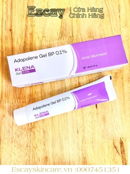 Klena Adapalene 0.1% cải thiện da - trị mụn 30g