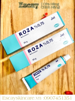 Roza 0.75% Jel Metronidazol 30g - Gel Trị Mụn