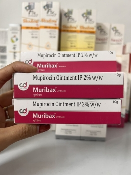 Mupirocin Ointment IP 2% kháng sinh dùng ngoài da , viêm nang lông, và mụn nhọt