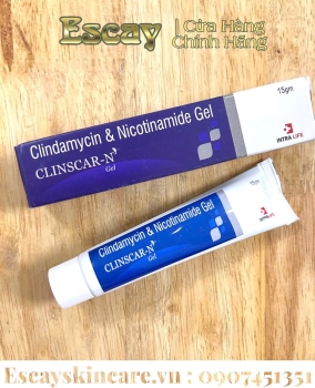 Clinscar-N Clindamycin & Nicotine Gel chuyên điều trị mụn trứng cá