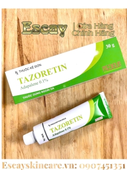 Tazoretin Adapalene 0.1  kem loại bỏ mụn ẩn - mụn có nhân