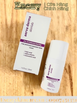 Aerva Derma Skinlab 2% Hydroquinone cho làn da sáng mịn mờ thâm nám